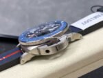 VS Factory Panerai Submersible GMT Luna Rossa Pam1507 42mm Titanium Blue Rubber And Textile Straps Blue Dial - Image 6