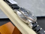 VS Factory Panerai Submersible GMT Pam 01323 44mm Steel Fiber Black Rubber Strap Grey Dial - Image 5