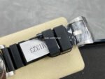 VS Factory Panerai Submersible GMT Pam 01323 44mm Steel Fiber Black Rubber Strap Grey Dial - Image 7