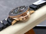 VS Factory Panerai Submersible PAM02164 42mm Yellow Gold Rubber Strap Black Dial - Image 6