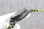 VS Factory Panerai Submersible Pam 00961 42mm Black Carbon Fiber Marina Green Rubber Strap Black Dial - Image 6