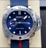 VS Factory Panerai Submersible Quarantaquattro Luna Rossa PAM 01391 44mm Steel Rubber Strap Dial