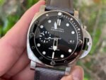VS Factory Panerai Submersible Quarantaquattro PAM 01288 44mm Steel Canvas Strap Grey Dial - Image 5
