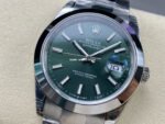 VS Factory Rolex Datejust 126300-0019 41mm Smooth Bezel Full 904L Mint Green Dial - Image 3