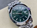 VS Factory Rolex Datejust 126300-0020 41mm Smooth Bezel Full 904L Mint Green Dial Jubilee - Image 2