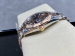 VS Factory Rolex Datejust 126331-0002 41mm Half Rose Gold Brown Dial Jubilee - Image 7
