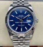VS Factory Rolex Datejust 126334-0002 41mm Full 904L Blue Dial Jubilee
