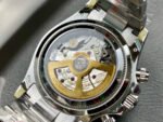 VS Factory Rolex Daytona 126506-0002 40mm Full Platinum Ice Blue Diamond Baguette Dial - Image 7