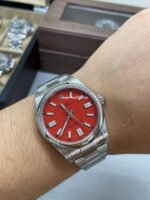 VS Factory Rolex Oyster Perpetual 124300-0007 41mm Red Dial - Image 9