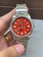VS Factory Rolex Oyster Perpetual 124300-0007 41mm Red Dial