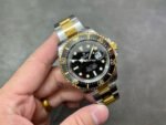 VS Factory Rolex Sea-Dweller 126603 43mm Half Yellow Gold Black Dial - Image 4