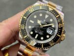 VS Factory Rolex Sea-Dweller 126603 43mm Half Yellow Gold Black Dial - Image 3