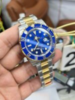VS Factory Rolex Submariner Date 116613LB 40mm Half Yellow Gold Blue Dial - Image 5