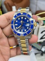VS Factory Rolex Submariner Date 116613LB 40mm Half Yellow Gold Blue Dial - Image 2