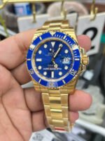 VS Factory Rolex Submariner Date 116618LB 40mm Full Yellow Gold Blue Dial - Image 6