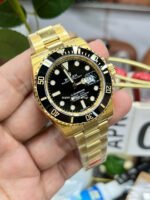 VS Factory Rolex Submariner Date 116618LN 40mm Full Yellow Gold Black Dial - Image 2
