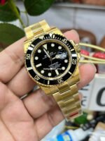 VS Factory Rolex Submariner Date 116618LN 40mm Full Yellow Gold Black Dial - Image 5