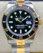 VS Factory Rolex Submariner Date 126613LN 41mm Half Yellow Gold Black Dial