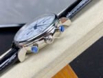 VVS Factory IWC Portofino Chronograph IW391024 42mm Steel Leather Strap White Dial - Image 6
