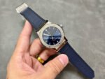 WWF Factory Hublot Classic Fusion Blue 542.NX.7170.LR 42mm Titanium Silicon Strap Blue Dial - Image 4