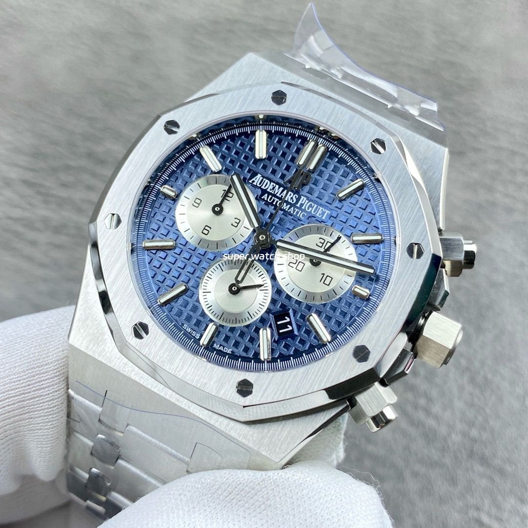 WhatsApp-Image-2025-08-24-at-5.32.20-PM-1-1.jpeg APW Factory Audemars Piguet Royal Oak Chronograph 26331ST.OO.1220ST.01 41mm Blue Dial - Image 1