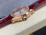 YF Factory Chopard Happy Sport 277473-5002 36mm Rose Gold Leather Strap Roman Numerals White Dial - Image 6