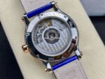YF Factory Chopard Happy Sport 278578-6003 36mm Steel Leather Strap Roman Numerals Blue Dial - Image 7