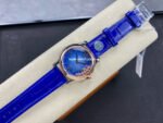 YF Factory Chopard Happy Sport 278578-6003 36mm Steel Leather Strap Roman Numerals Blue Dial - Image 4