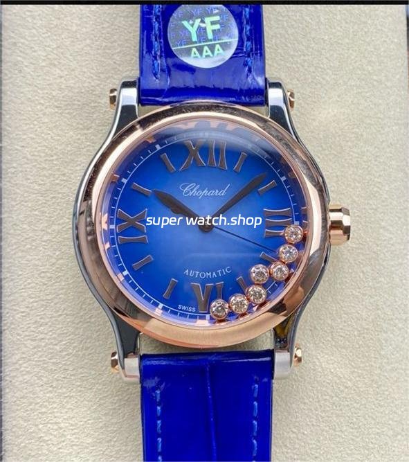 YF-Factory-Chopard-Happy-Sport-278578-6003-36mm-Steel-Leather-Strap-Roman-Numerals-Blue-Dial-7.jpg YF Factory Chopard Happy Sport 278578-6003 36mm Steel Leather Strap Roman Numerals Blue Dial - Image 1