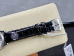 YF Factory Chopard Happy Sport 278590-3001 30mm Steel Black Leather Strap Roman Numerals White Dial - Image 8