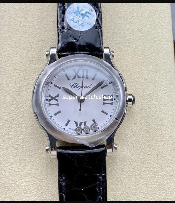 YF-Factory-Chopard-Happy-Sport-278590-3001-30mm-Steel-Black-Leather-Strap-Roman-Numerals-White-Dial-5.jpg YF Factory Chopard Happy Sport 278590-3001 30mm Steel Black Leather Strap Roman Numerals White Dial - Image 1