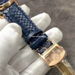 YL Factory IWC Portuguese IW500713 42.3mm Rose Gold Leather Strap Rose Gold Arabic Number Blue Dial - Image 8