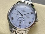 YMS Factory Omega De Ville Prestige 434.10.41.21.03.001 41mm Full Steel Roman Numerals Blue Dial - Image 3