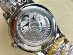 YMS Factory Omega De Ville Prestige 434.10.41.21.03.001 41mm Full Steel Roman Numerals Blue Dial - Image 7