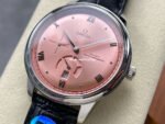 YMS Factory Omega De Ville Prestige 434.13.41.21.10.001 41mm Steel Leather Strap Roman Numerals Pink Dial - Image 3