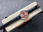 YMS Factory Omega De Ville Prestige 434.13.41.21.10.001 41mm Steel Leather Strap Roman Numerals Pink Dial - Image 4