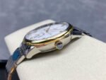 YMS Factory Omega De Ville Prestige 434.20.41.21.02.001 41mm Yellow Gold Steel Roman Numerals Silver Dial - Image 7