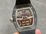 YS Factory Richard Mille Darth Vader Watch RM47 43mm Carbon Fiber Rubber Strap Skeletonized Dial - Image 6