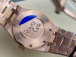 ZF Factory Audemars Piguet Royal Oak Lady 33mm Full Rose Gold Silver Dial - Image 7