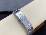 ZF Factory Audemars Piguet Royal Oak Lady 67651ST.ZZ.1261ST.01 33mm Diamond Bezel Full Steel Silver Dial - Image 9