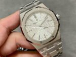 ZF Factory Audemars Piguet Royal Oak Selfwinding 15400ST.OO.1220ST.02 41mm Full Steel Silver Dial - Image 2