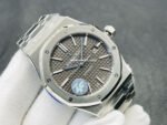 ZF Factory Audemars Piguet Royal Oak Selfwinding 15400ST.OO.1220ST.04 41mm Full Steel Grey Dial - Image 3
