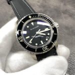ZF Factory Blancpain Fifty Fathoms 5015E-1130-B52A 45mm Steel Textile Strap Black Dial - Image 2