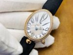 ZF Factory Breguet Reine de Naples 8918BA/58/964/D00D3L 33 x 24.95mm Rose Gold Leather Strap Arabic Numerals Mother Of Pearl Dial - Image 3