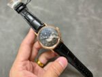 ZF Factory Breguet Tradition 7057br-g9-9w6 40mm Rose Gold Leather Strap Roman Numerals Black Dial - Image 4
