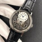 ZF Factory Breguet Tradition 7097BB/G1/9WU 40mm White Gold Leather Strap Roman Numerals Grey Dial - Image 4