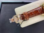 ZF Factory IWC Portuguese Automatic IW500701 42mm Rose Gold Leather Strap Arabic Numerals Silver Dial - Image 8