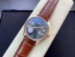 ZF Factory IWC Portuguese Automatic IW500702 42mm Rose Gold Leather Strap Arabic Numerals Grey Dial - Image 4