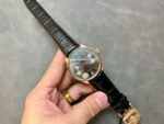 ZF Factory IWC Portuguese Automatic IW500702 42mm Rose Gold Leather Strap Silver Arabic Numerals Dial - Image 4