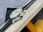 ZF Factory IWC Portuguese Automatic IW500704 42mm Steel Black Leather Strap Arabic Numerals Silver Dial - Image 6